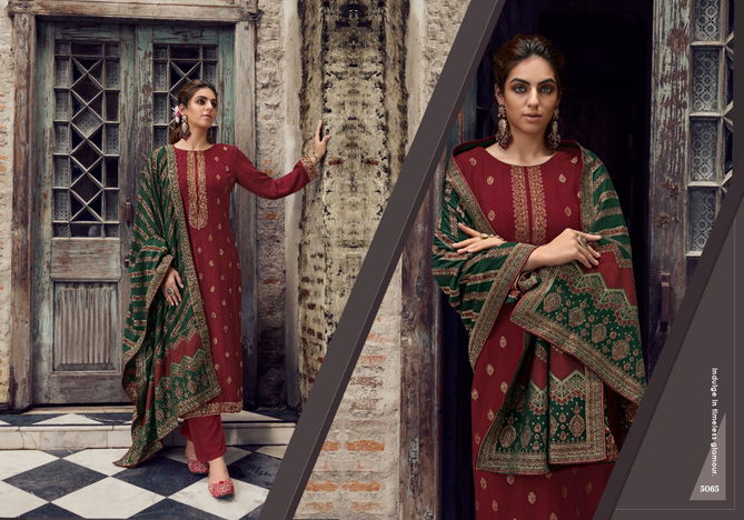 Zisa Charmy Inaayat Exclusive Wear Pashmina Wholesale Dress Material Collection